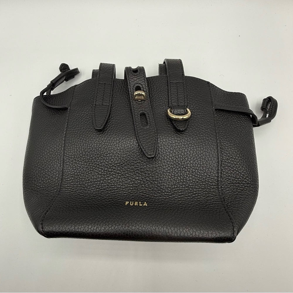 Furla Net Medium Leather Tote Bag